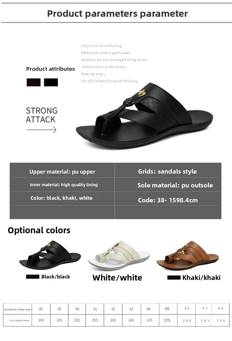 Modische Herrenslipper in großen Größen, Tanga-Stil, Sommer 2026, Splice-Design, glattes Haar, grenzüberschreitende Slipper, modische Clogs