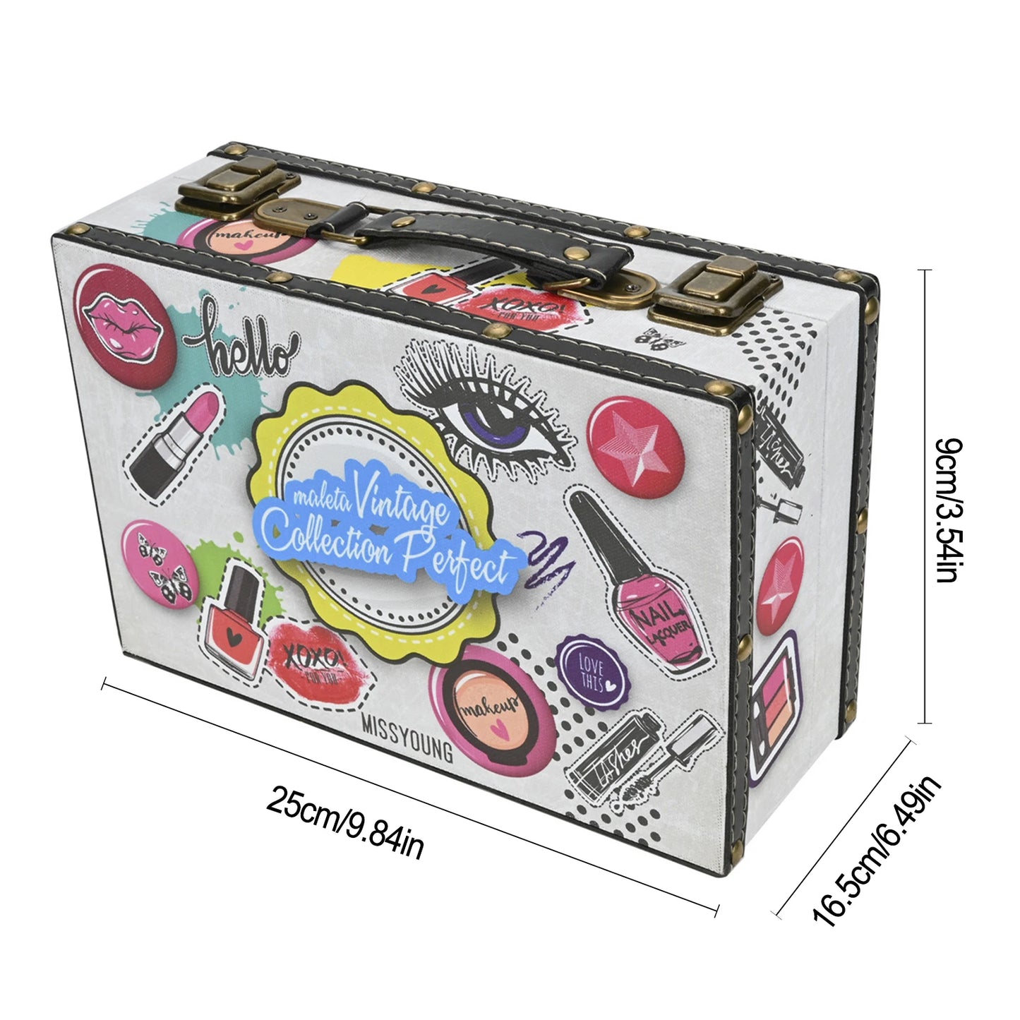 Make-up Starter-Set Professionelle Make-up Sets mit transparentem Etui Urlaub Schönheitsgeschenk-Set Starter-Kosmetik Vollständige Sets für Frauen