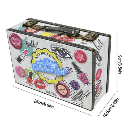 Make-up Starter-Set Professionelle Make-up Sets mit transparentem Etui Urlaub Schönheitsgeschenk-Set Starter-Kosmetik Vollständige Sets für Frauen