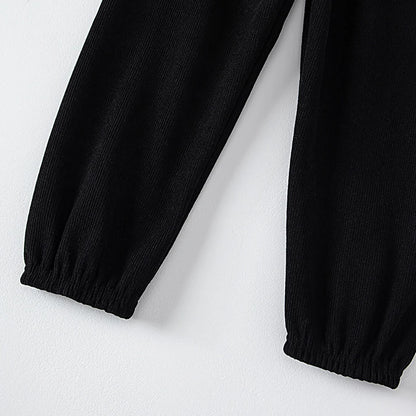 1 oder 2  Stück Herbst- und Winter-Kinder-Sporthose mit Nadelstreifen für Jungen und Mädchen, dick und warm