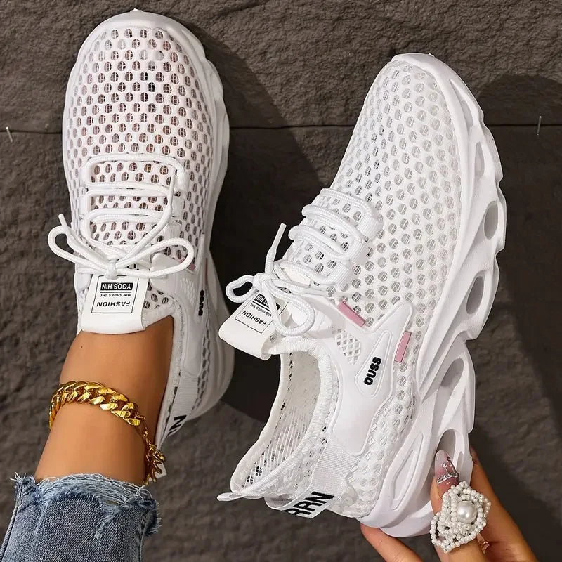 Atmungsaktive Mesh-Sneaker für Damen