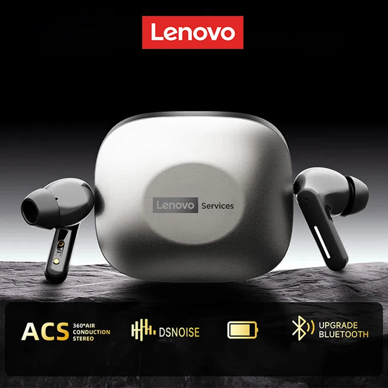 Neue Lenovo LE209 kabellose Bluetooth-Ohrhörer ANC Geräuschunterdrückung HiFi Musik Bluetooth-Kopfhörer 30 Stunden Akkulaufzeit Gaming-Headset