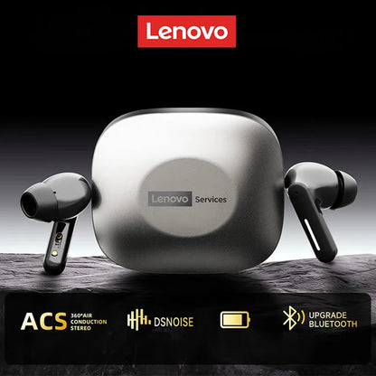 Neue Lenovo LE209 kabellose Bluetooth-Ohrhörer ANC Geräuschunterdrückung HiFi Musik Bluetooth-Kopfhörer 30 Stunden Akkulaufzeit Gaming-Headset