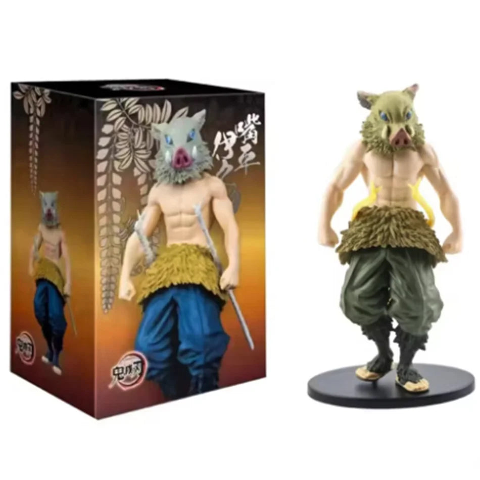 Heißes Demon Slayer Anime Actionfigur Kamado Tanjirou Agatsuma Zenitsu Nezuko Modellspielzeug Kimetsu No Yaiba Krieger Actionfigur