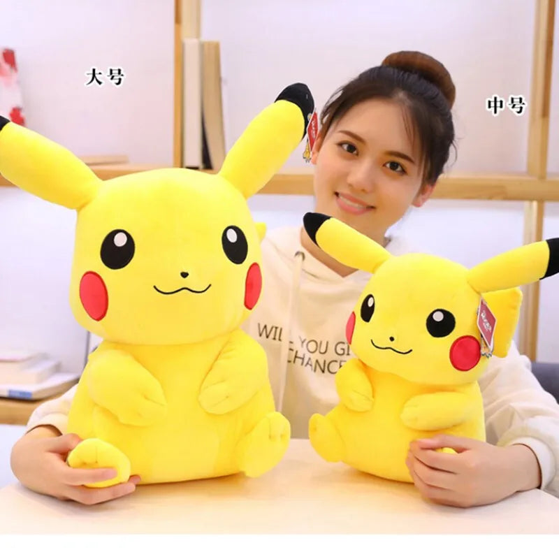 Pokemon Pikachu Plüschspielzeug Cartoon & niedliche Anime Kinder Spielzeug Stoffpuppe Valentinstagsgeschenk Heimdekoration