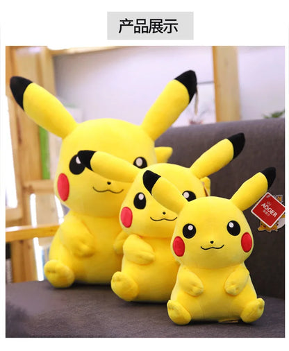 Pokemon Pikachu Plüschspielzeug Cartoon & niedliche Anime Kinder Spielzeug Stoffpuppe Valentinstagsgeschenk Heimdekoration