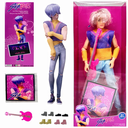 2026 K-Pop Demon Hunters Anime Sabe Boy Bösewicht Actionfigur Spielzeug für Mädchen Geburtstagsgeschenk Cartoon Sammelpuppe Actionfigur