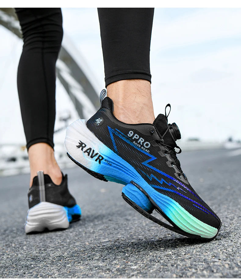 2026 Neue Herren-Laufschuhe Dämpfung Carbonplatte Renn-Marathon Sportschuhe Bequeme Rutschfeste Sportschuhe Tennis Schuhe