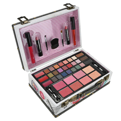Make-up Starter-Set Professionelle Make-up Sets mit transparentem Etui Urlaub Schönheitsgeschenk-Set Starter-Kosmetik Vollständige Sets für Frauen