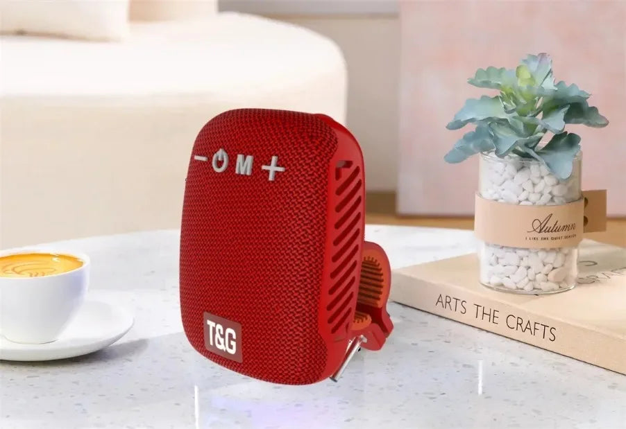 Outdoor-Fahrrad TG392 Tragbarer Bluetooth-Lautsprecher TWS Kabelloser Mini-Bass FM-Radio Soundbar Boombox Fahrmusik Abspielen Lautsprecher
