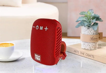Outdoor-Fahrrad TG392 Tragbarer Bluetooth-Lautsprecher TWS Kabelloser Mini-Bass FM-Radio Soundbar Boombox Fahrmusik Abspielen Lautsprecher