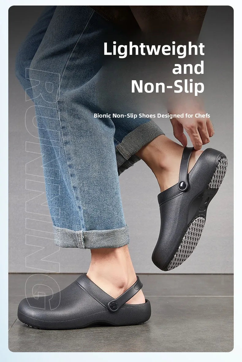Professionelle chirurgische Schuhe Wasserdicht Ölbeständig Rutschfeste Krankenschwester-Schuhe Hotel-Spezial-Arbeitsschuhe Komfortables EVA-Material