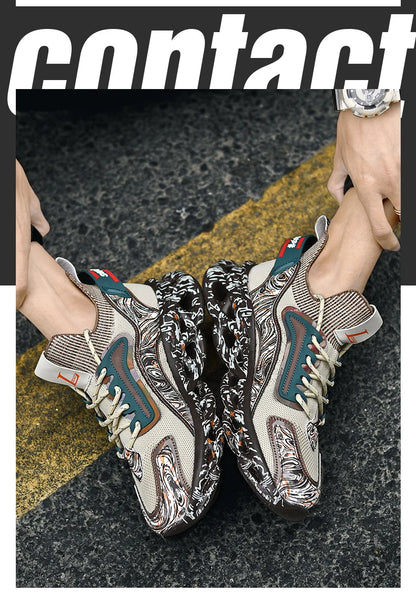 Herrenschuhe Sneaker Männer Freizeit Herrenschuhe Turnschuhe Luxus Schuhe Trainer Rennen Atmungsaktive Schuhe modische Laufschuhe für Frauen