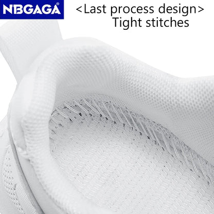 Weiße Kinder-Lederschuhe für Jungen und Mädchen, freizeitlich, Outdoor-Laufschuhe, atmungsaktives Mesh, Kinderschule Gehen, Sport, rutschfest