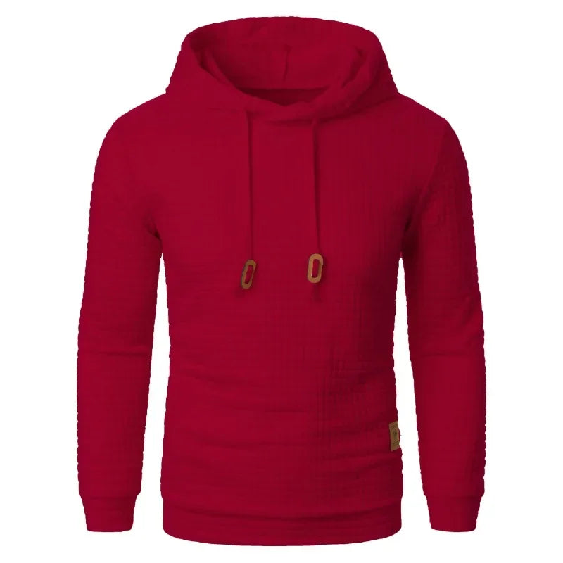 Warmer Herren-Sweatshirt in Uni-Farbe, lässiger Hoodie, Oversize-Sweatshirt mit Reißverschluss, kombinierbar mit Hoodies und Damen- sowie Herren-Sweatshirts