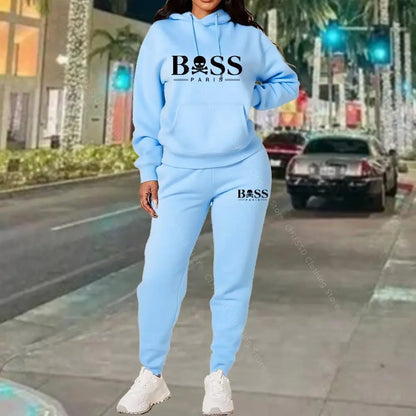 2026 Neue Damen-Trainingsanzug Sweatshirt Sweatpants Hochwertige Outfits Anzug Designer Luxus Herbst Winter Kleidung Damen Hosen Set