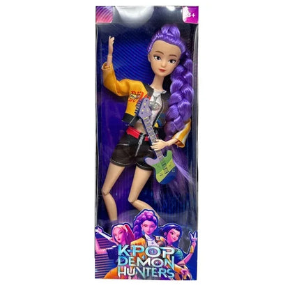 NEUE Puppenspielzeug KPOP Demon Hunters Actionfigur Spielzeug Rumi Mira Zoey Schöne Prinzessin Baby Puppe aus Plastik DIY Spielzeug für Mädchen