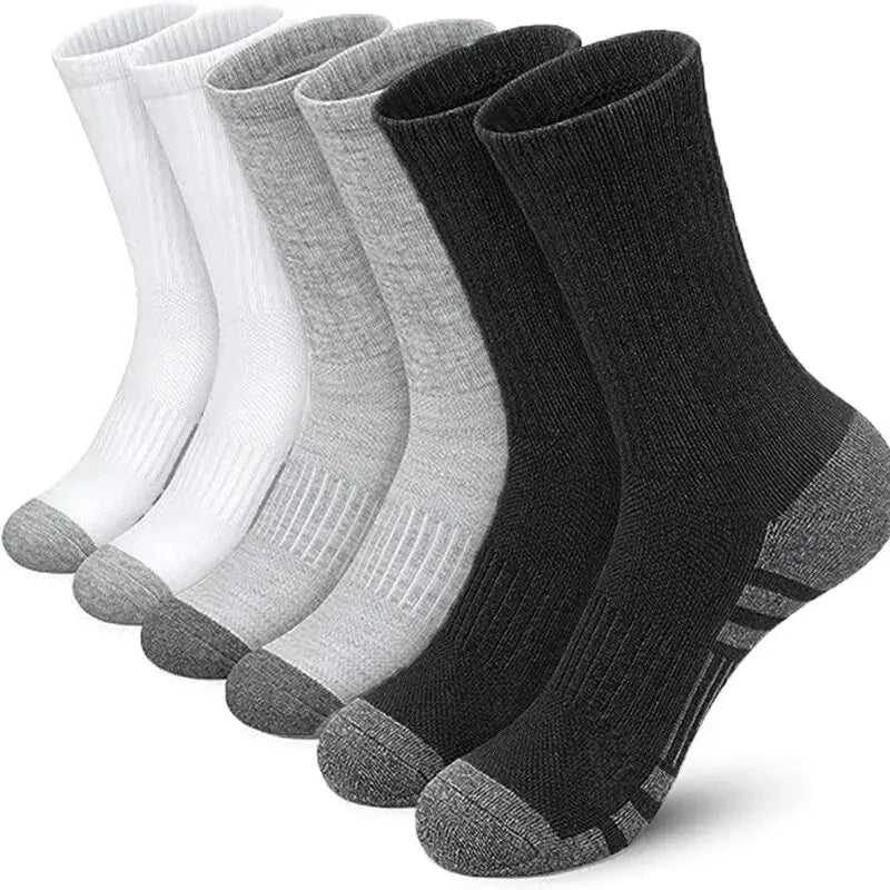 6er/12er Pack Herren Outdoor-Sportsocken Hochwertig Bequem Weich Rutschfest  Neuer Stil