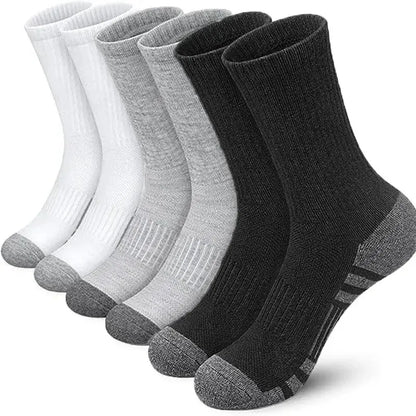 6er/12er Pack Herren Outdoor-Sportsocken Hochwertig Bequem Weich Rutschfest  Neuer Stil