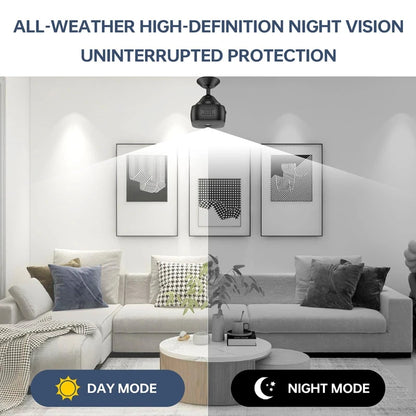 VIVO Sicherheitskamera 4K Mini Vollfarbe Nachtmodus Hochauflösendes WiFi-Monitor Wasserdicht Bewegungsmelder Überwachung Zuhause