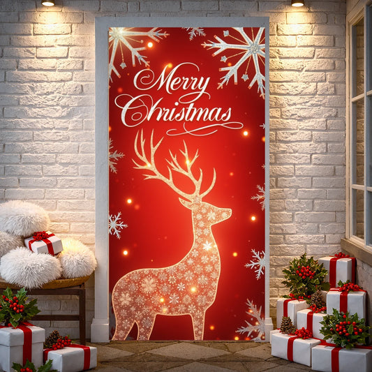 Christmas flag banners for the porch, door banners, Christmas decorations for home 2025, ornaments, Christmas gifts, Navidad, New Year's decorations 2026