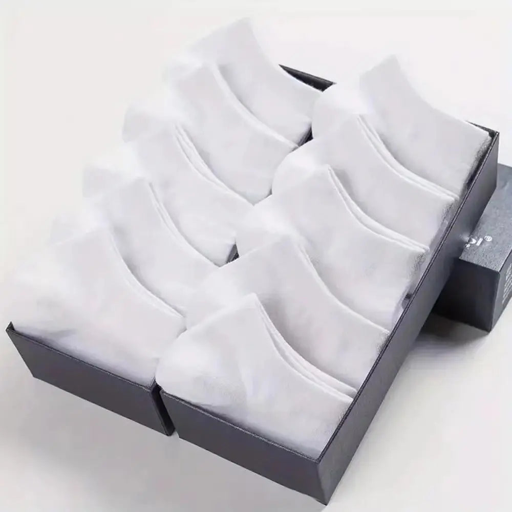 10/12/20/40 Paar One Size (EU 38-44) Unisex Bootssocken Business Sport Schweißaufnahme Sommer Herbst Einfarbig Weiche Knöchelsocken Ohne Fusseln
