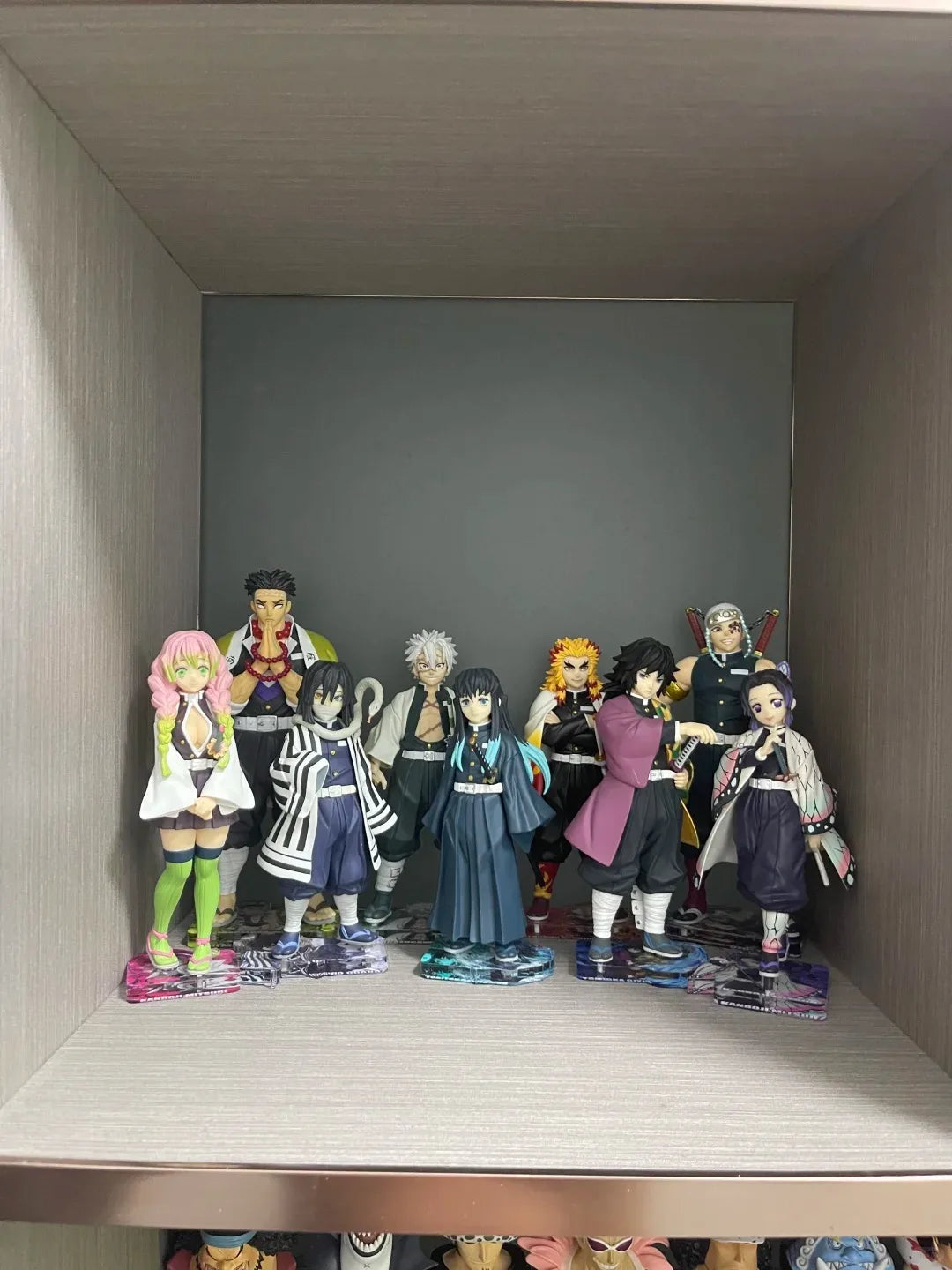 Heißes Demon Slayer Anime Actionfigur Kamado Tanjirou Agatsuma Zenitsu Nezuko Modellspielzeug Kimetsu No Yaiba Krieger Actionfigur