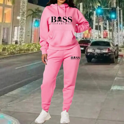 2026 Neue Damen-Trainingsanzug Sweatshirt Sweatpants Hochwertige Outfits Anzug Designer Luxus Herbst Winter Kleidung Damen Hosen Set