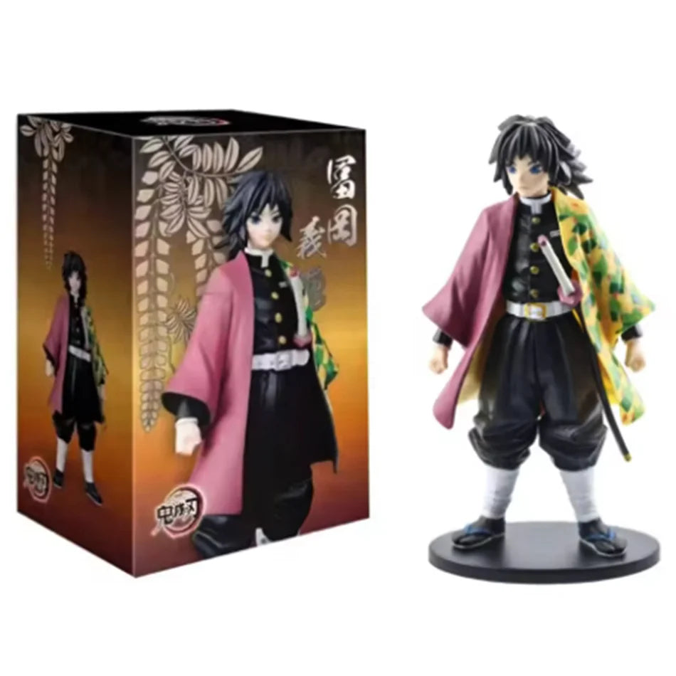 Heißes Demon Slayer Anime Actionfigur Kamado Tanjirou Agatsuma Zenitsu Nezuko Modellspielzeug Kimetsu No Yaiba Krieger Actionfigur