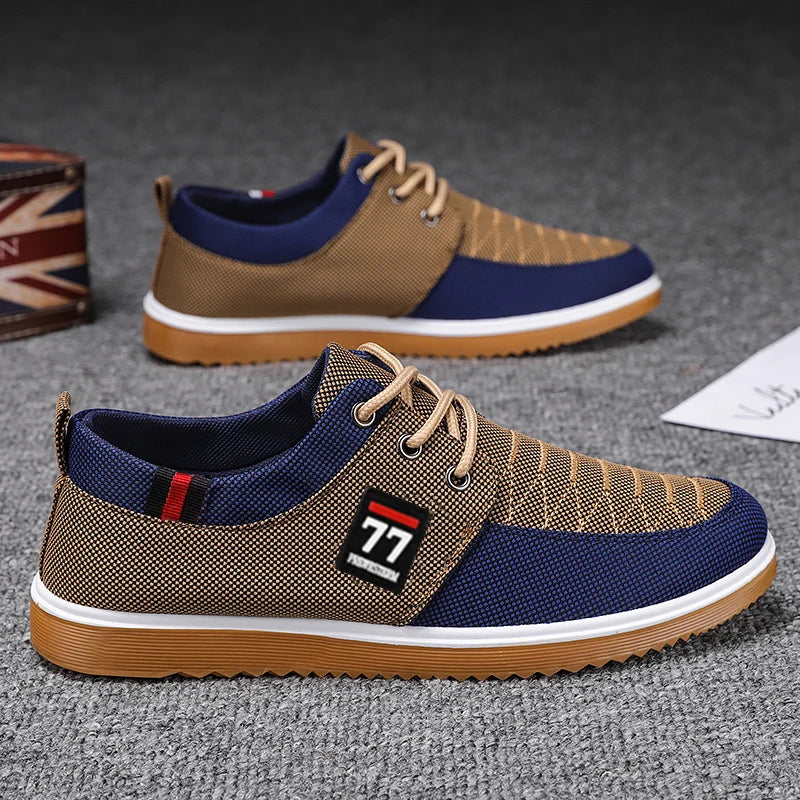 2025 Neue Modische Trendige Herrenschuhe Lässige Sportschuhe Bequem und Vielseitig Gestrickt