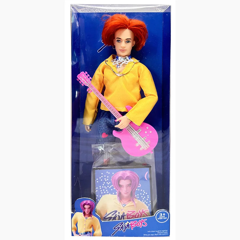 2026 K-Pop Demon Hunters Anime Sabe Boy Bösewicht Actionfigur Spielzeug für Mädchen Geburtstagsgeschenk Cartoon Sammelpuppe Actionfigur