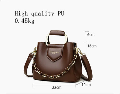 Neue Schultertaschen Hochwertiges PU für Frauen Mode Damenhandtasche Hochwertiges Design Fortschrittliche Unterarmtaschen