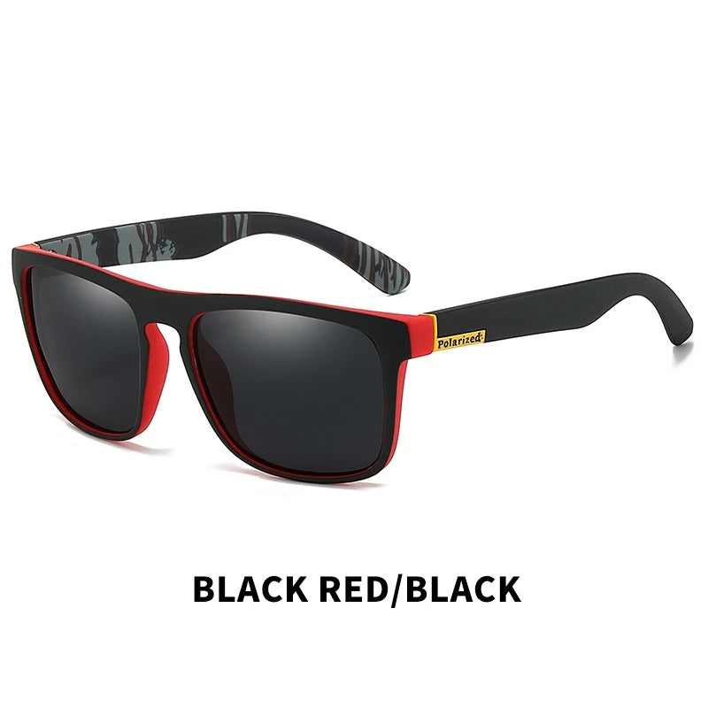 Modische Vintage-Quadrat-Polarisierte Sonnenbrille, Luxusmarke Designer-Sonnenbrille, UV400