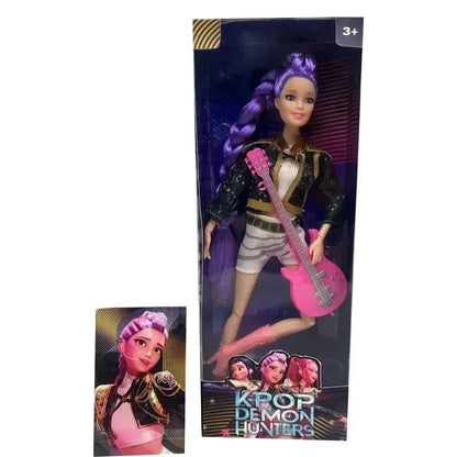 NEUE Puppenspielzeug KPOP Demon Hunters Actionfigur Spielzeug Rumi Mira Zoey Schöne Prinzessin Baby Puppe aus Plastik DIY Spielzeug für Mädchen