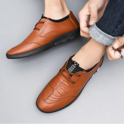 Herren Kunst-Lederschuhe Business-Casual-Schuhe Weiche Sohlen Rutschfeste Loafer Mokassins Herren Slip-On Atmungsaktive Sneaker