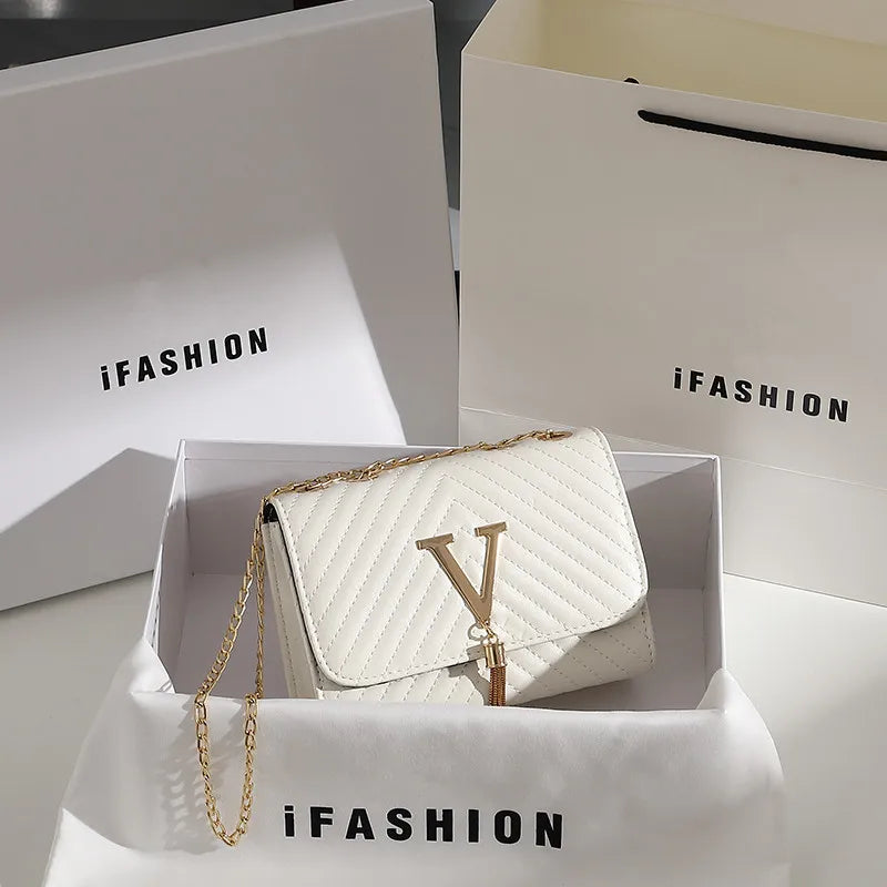 Stickerei Damen Umhängetasche Faden Luxus Handtasche Schultertaschen Marke Pailletten Quasten Clutch Kleine Tasche und Portemonnaie