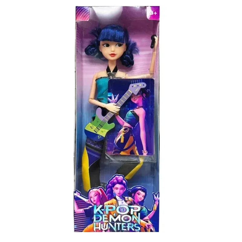 NEUE Puppenspielzeug KPOP Demon Hunters Actionfigur Spielzeug Rumi Mira Zoey Schöne Prinzessin Baby Puppe aus Plastik DIY Spielzeug für Mädchen