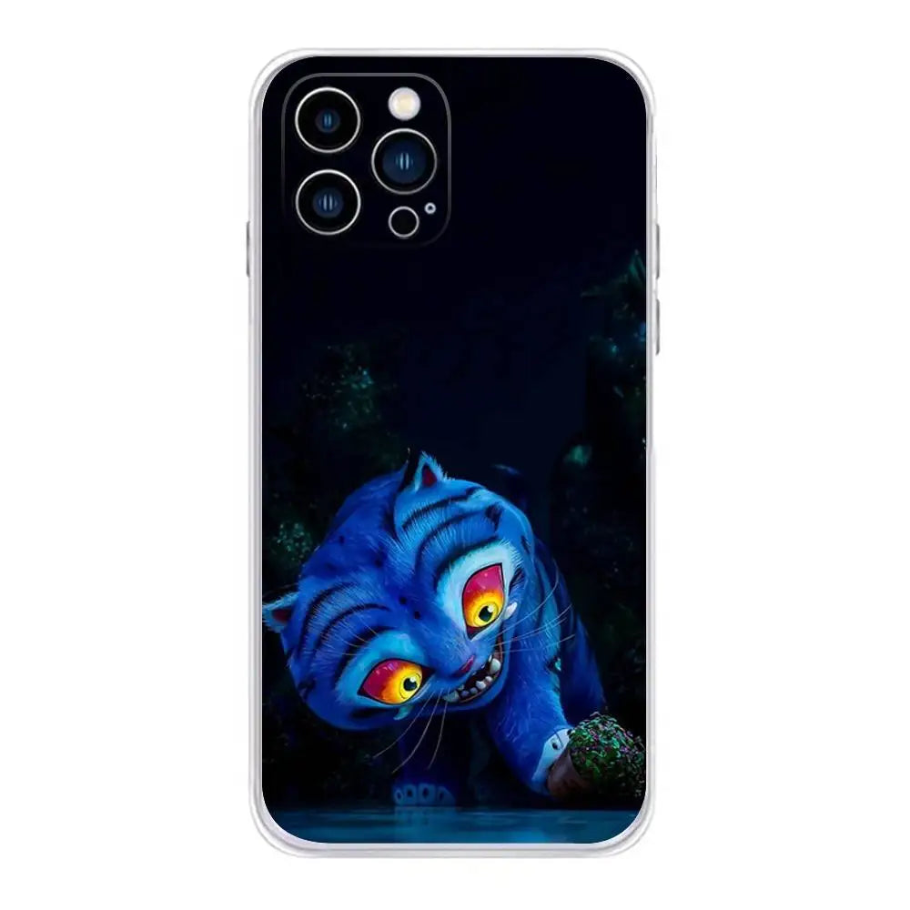 Goldene KPop Demon Hunters Handyhülle für iPhone 17, 16, 15, 14, 13, 12, 11 Plus, Pro, Max, XR, Plus, E, Mini Transparente Weiche Hülle