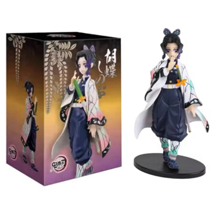 Heißes Demon Slayer Anime Actionfigur Kamado Tanjirou Agatsuma Zenitsu Nezuko Modellspielzeug Kimetsu No Yaiba Krieger Actionfigur