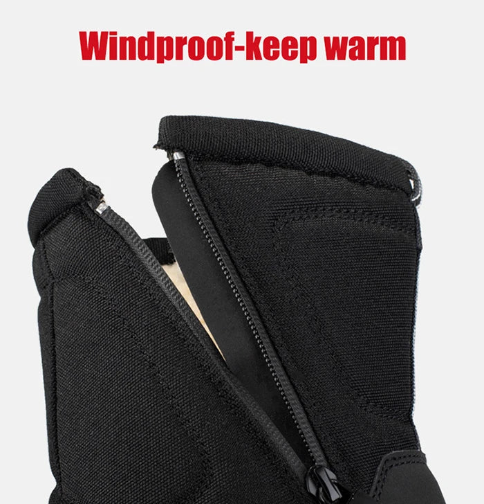 Herren Winter Wasserdichte Isolierte Shell Warme Innenschicht Bequeme Outdoor-Schneestiefel