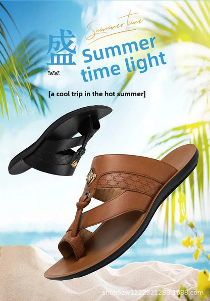 Modische Herrenslipper in großen Größen, Tanga-Stil, Sommer 2026, Splice-Design, glattes Haar, grenzüberschreitende Slipper, modische Clogs