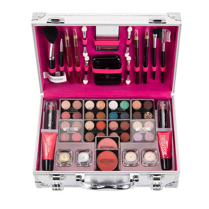 Make-up Starter-Set Professionelle Make-up Sets mit transparentem Etui Urlaub Schönheitsgeschenk-Set Starter-Kosmetik Vollständige Sets für Frauen