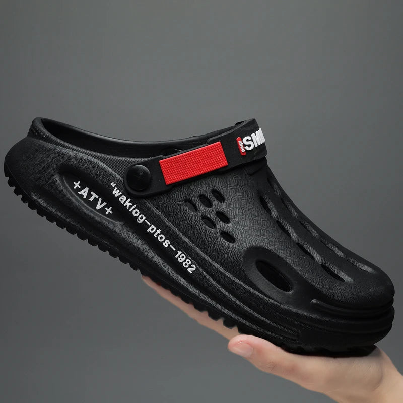 Klassische Clog Herren Freizeit Sandalen Unisex Geschlossene Zehen Slip-Ons Outdoor Herren Atmungsaktive Strand Schuhe Hausschuhe