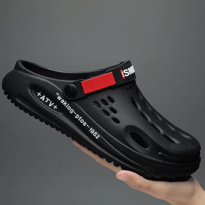Klassische Clog Herren Freizeit Sandalen Unisex Geschlossene Zehen Slip-Ons Outdoor Herren Atmungsaktive Strand Schuhe Hausschuhe