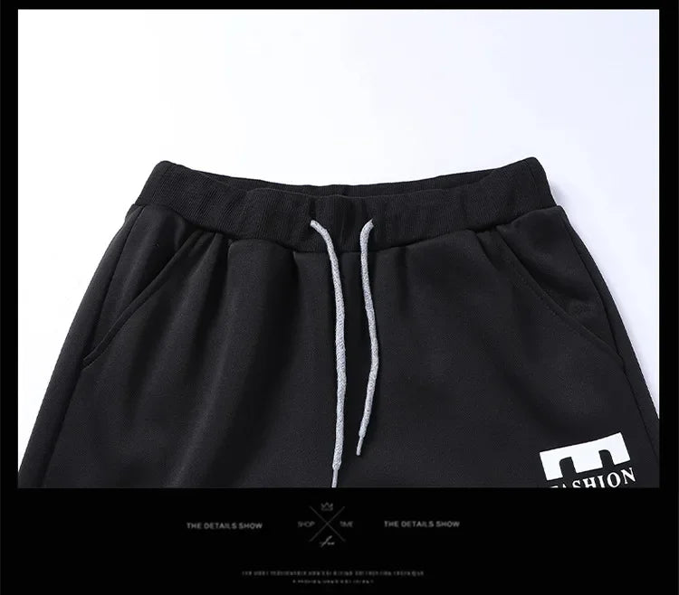 Herren Kapuzenpullover Herbst Winter Fleecegefüttert Verdicktes Freizeit-Sportanzug Modisches Dreiteiliges Set