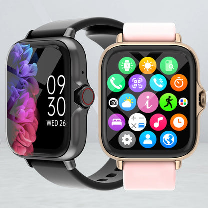 1,83'' Smartwatch mit Nachrichtenantwort, Anruf, Schlafüberwachung, Sport, Schrittzähler, Informationsbenachrichtigungen für iPhone und Android