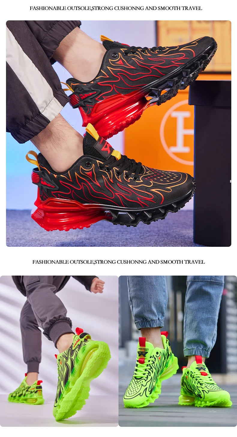 Herrenschuhe Sneaker Männer Freizeit Herrenschuhe Turnschuhe Luxus Schuhe Trainer Rennen Atmungsaktive Schuhe modische Laufschuhe für Frauen