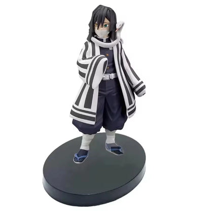 Heißes Demon Slayer Anime Actionfigur Kamado Tanjirou Agatsuma Zenitsu Nezuko Modellspielzeug Kimetsu No Yaiba Krieger Actionfigur