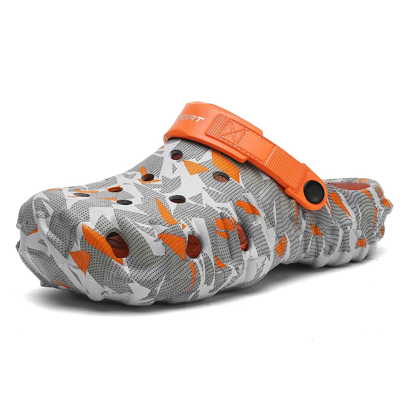 2026 Herren-Hauben-Clogs Hausschuhe Herren Gartenschuhe Für Herren Arch Support Slides Sommermode Strandschuhe Rutschfeste EVA-Hausschuhe