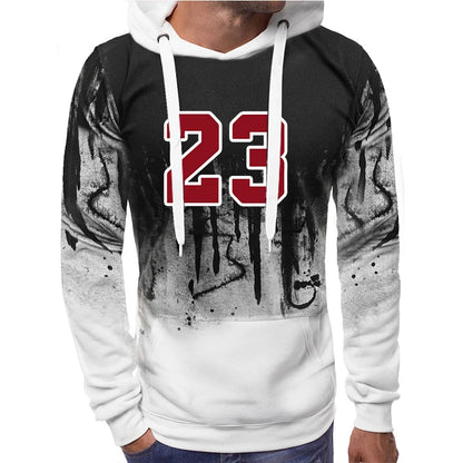 Lässige Kapuzenpullover Jogging-Sweatshirts für Männer Top-Mode Bequeme Herbst-Winter-Alltagskleidung Sport-Sweatpants